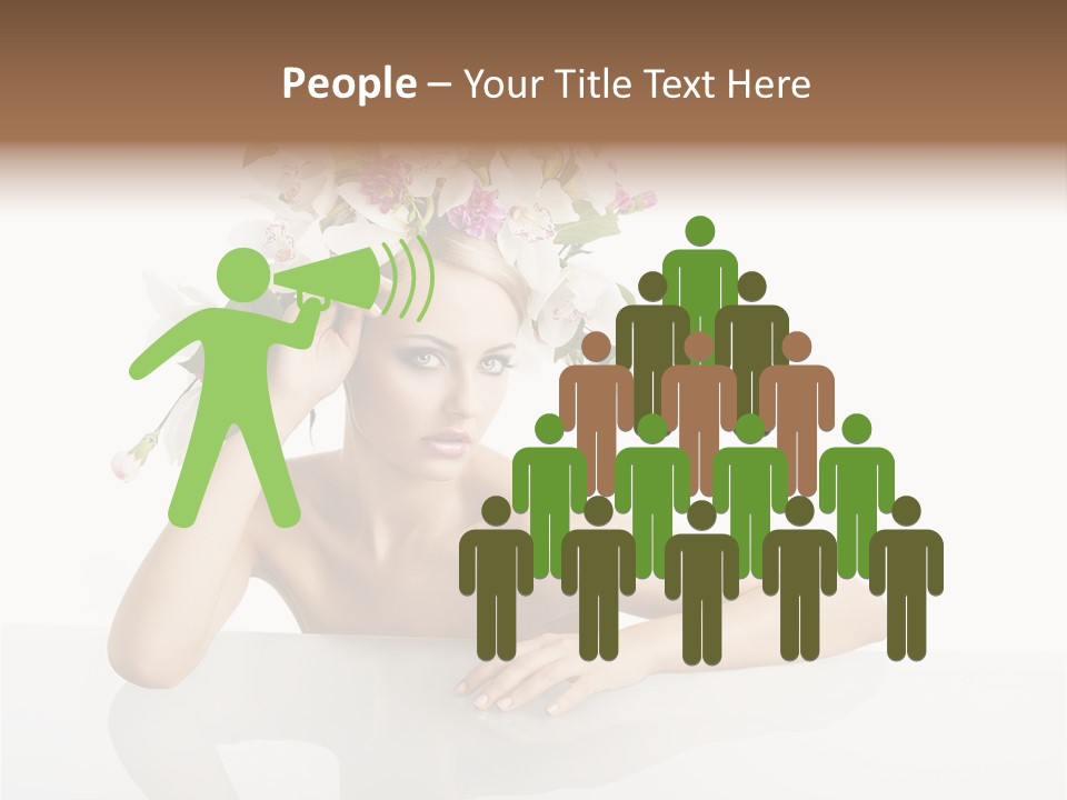 Beautiful Female Makeup PowerPoint Template