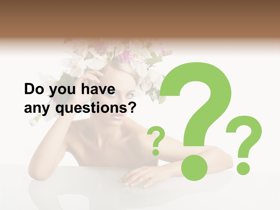 Beautiful Female Makeup PowerPoint Template