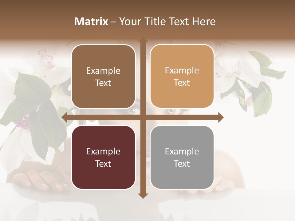 Makeup Cosmetics Woman PowerPoint Template