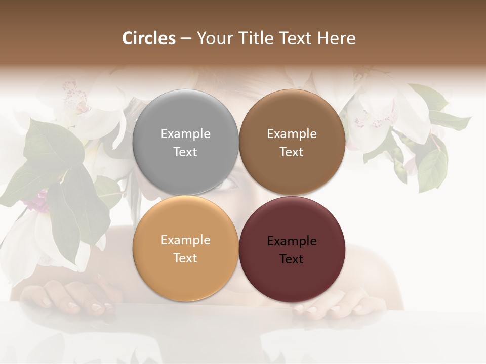 Makeup Cosmetics Woman PowerPoint Template