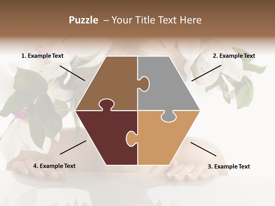 Makeup Cosmetics Woman PowerPoint Template