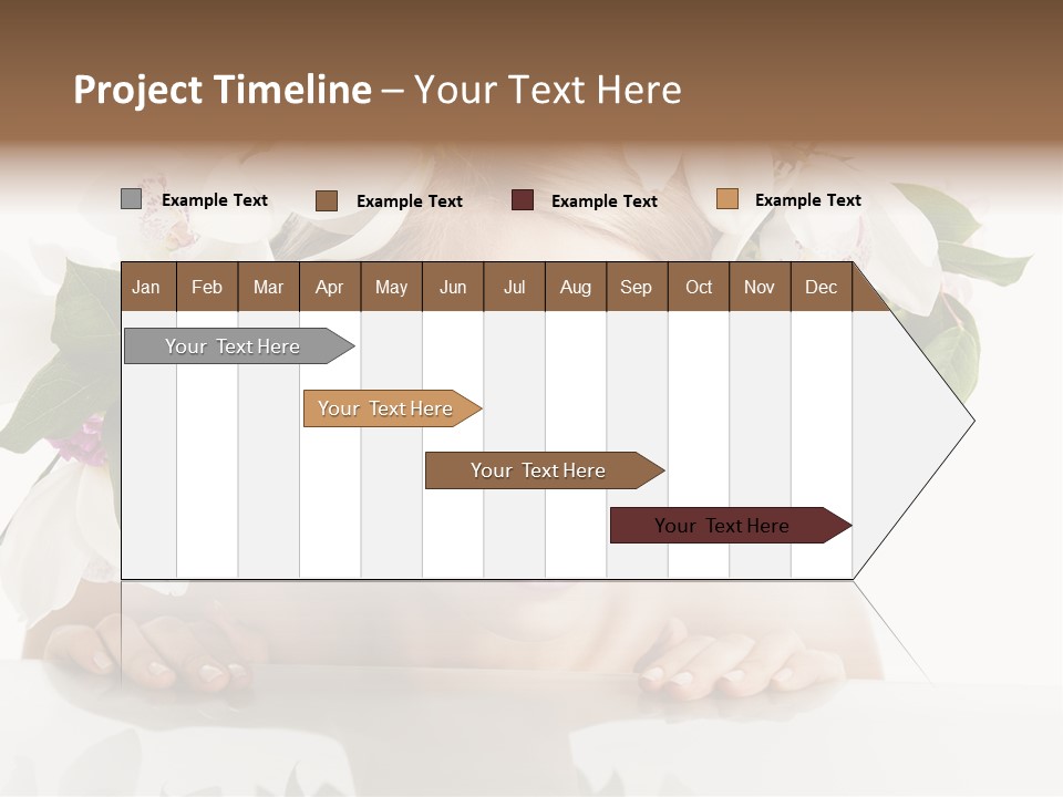 Makeup Cosmetics Woman PowerPoint Template
