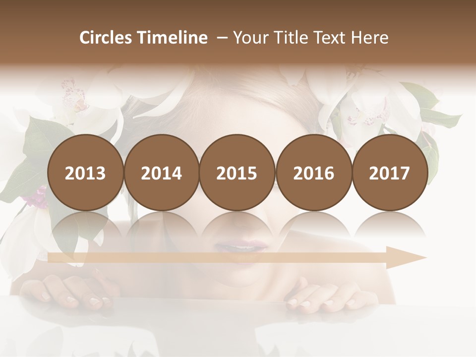 Makeup Cosmetics Woman PowerPoint Template