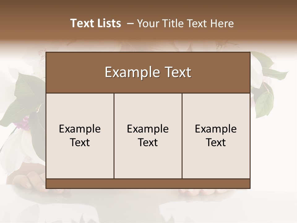 Makeup Cosmetics Woman PowerPoint Template