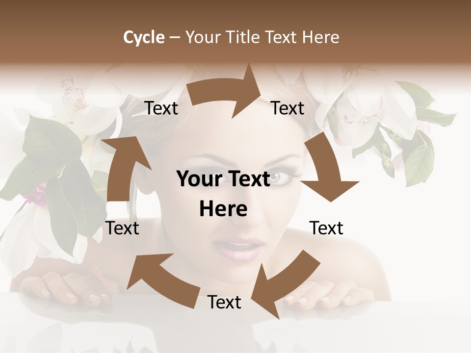 Makeup Cosmetics Woman PowerPoint Template