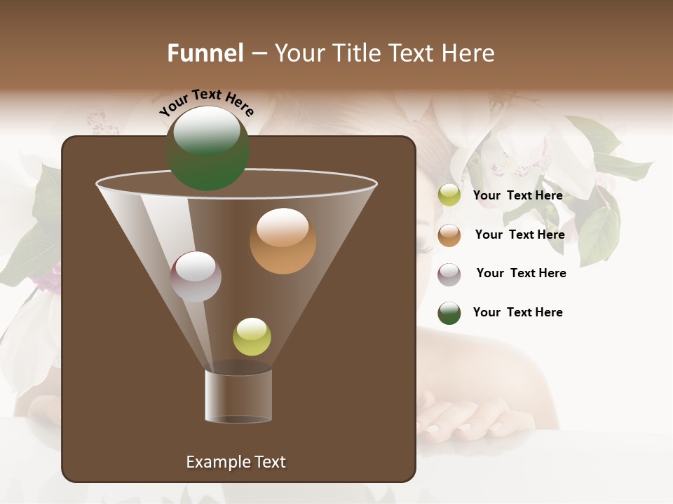 Makeup Cosmetics Woman PowerPoint Template