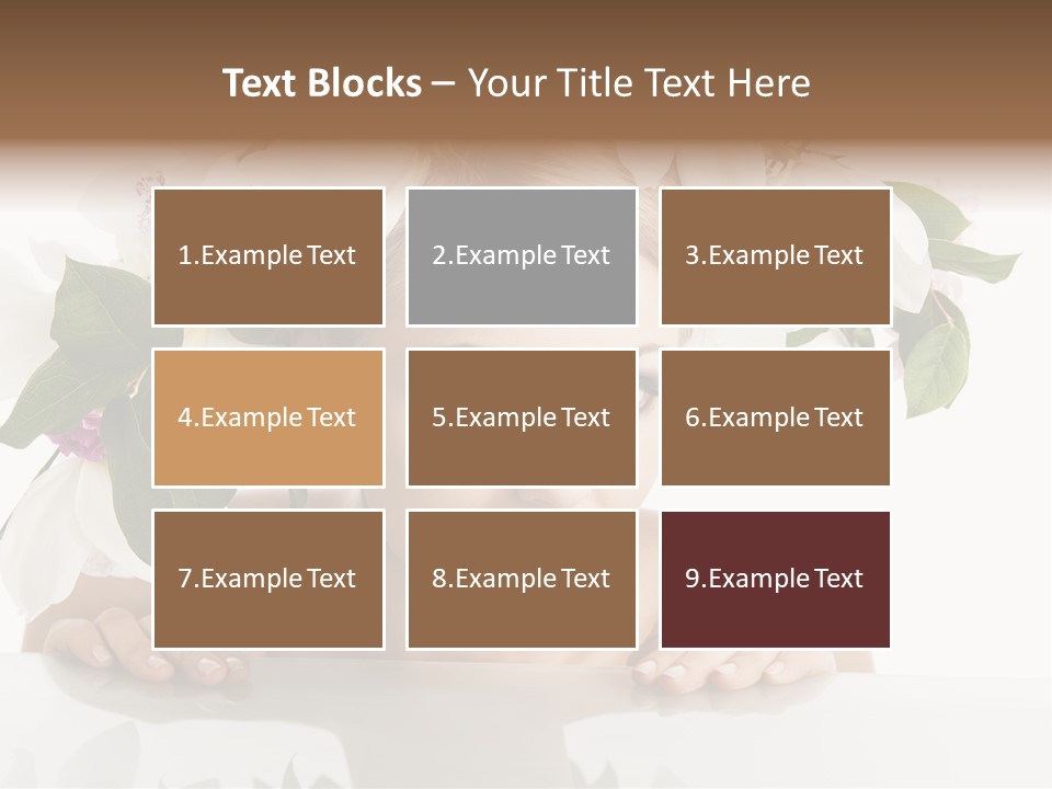 Makeup Cosmetics Woman PowerPoint Template