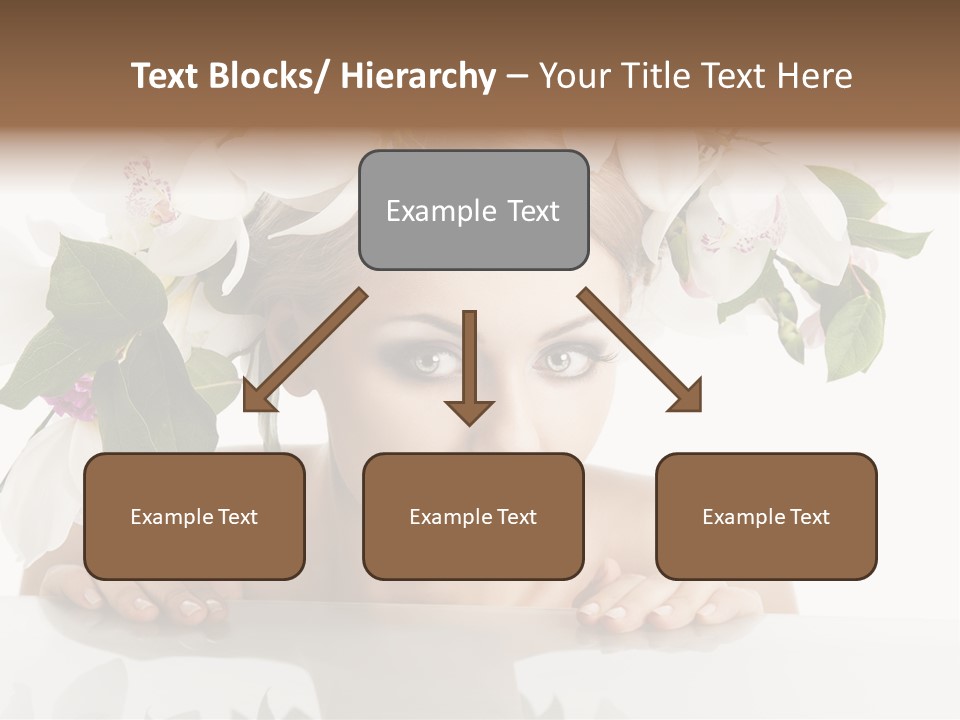 Makeup Cosmetics Woman PowerPoint Template