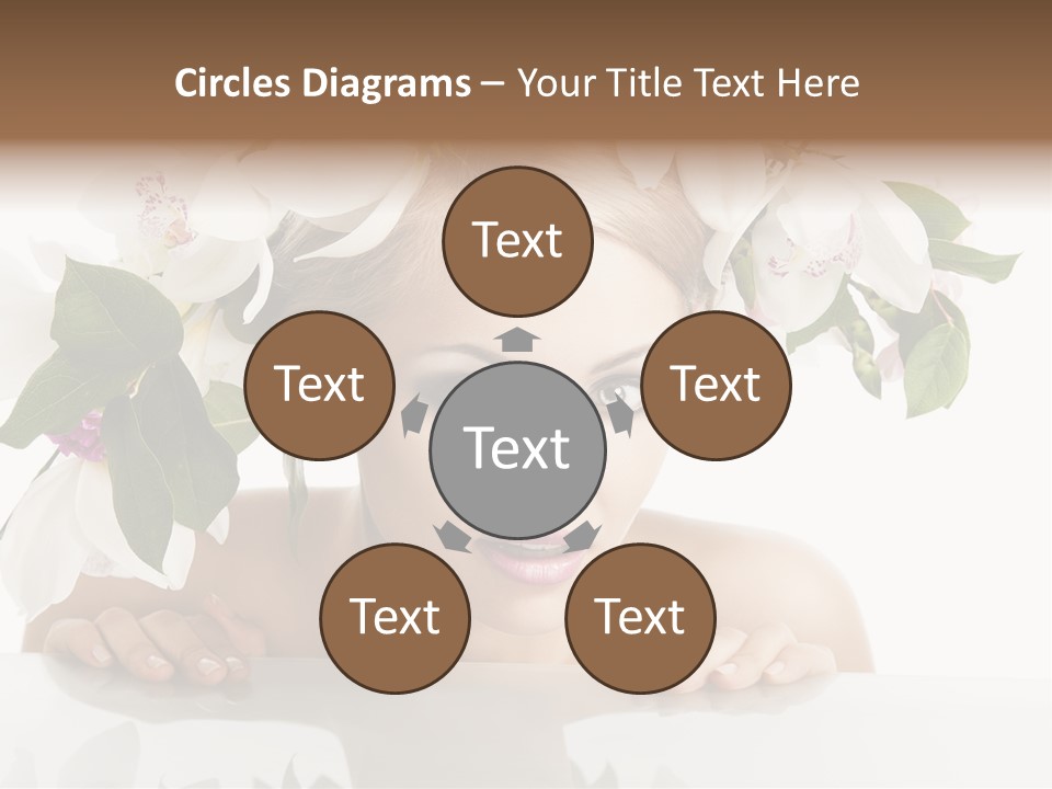 Makeup Cosmetics Woman PowerPoint Template