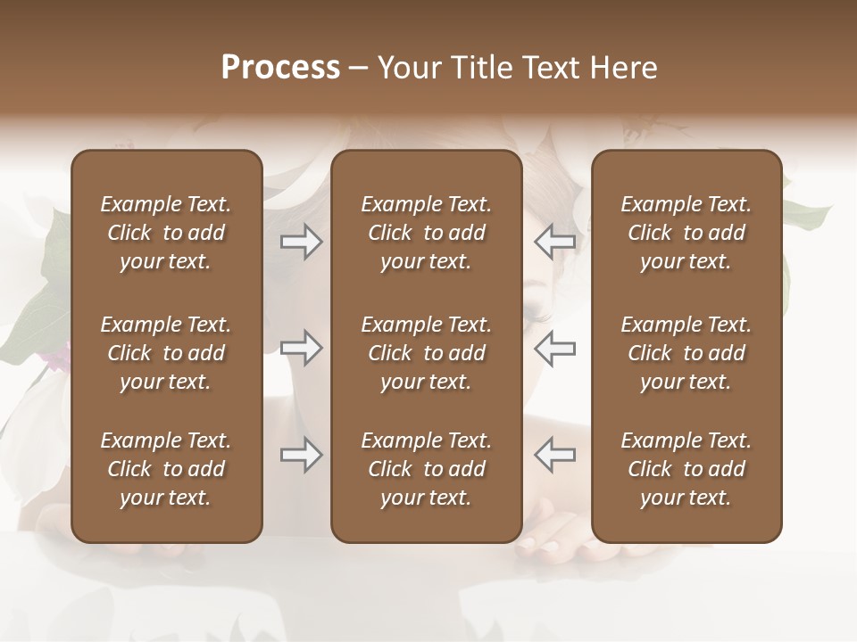 Makeup Cosmetics Woman PowerPoint Template