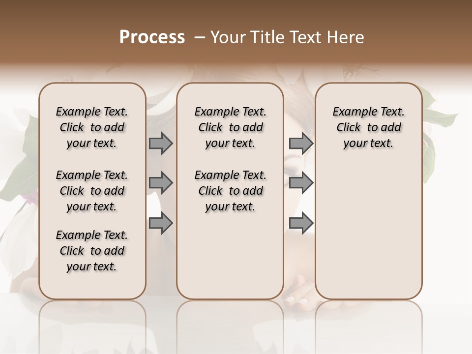 Makeup Cosmetics Woman PowerPoint Template