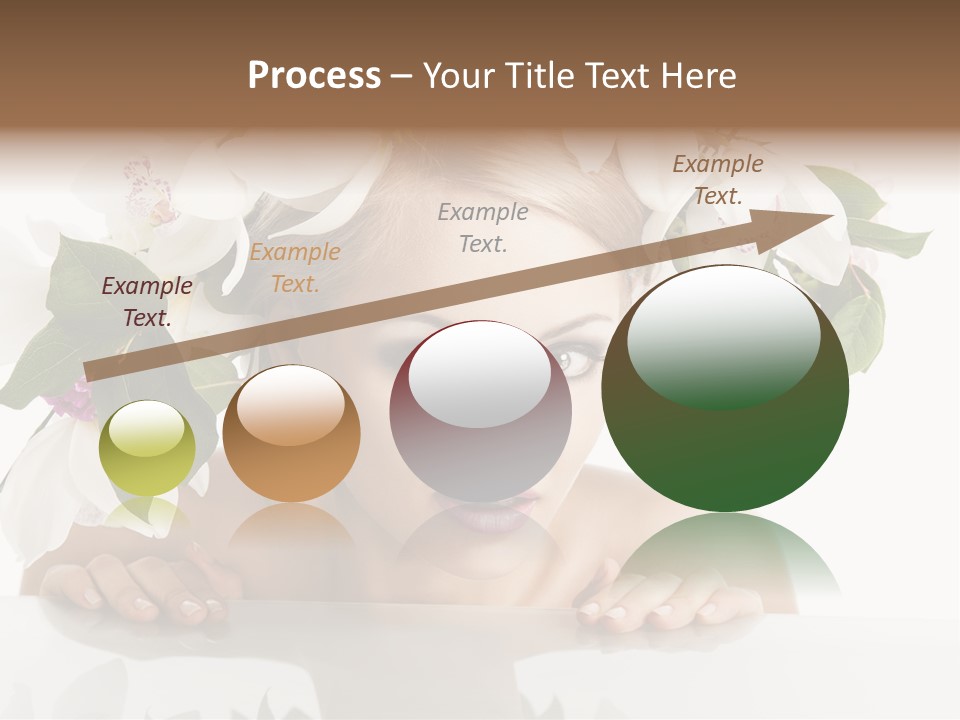 Makeup Cosmetics Woman PowerPoint Template