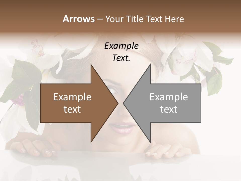 Makeup Cosmetics Woman PowerPoint Template