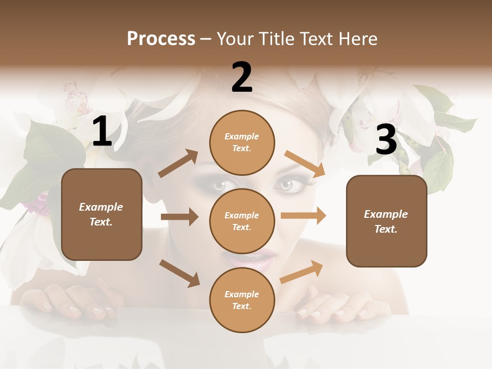 Makeup Cosmetics Woman PowerPoint Template