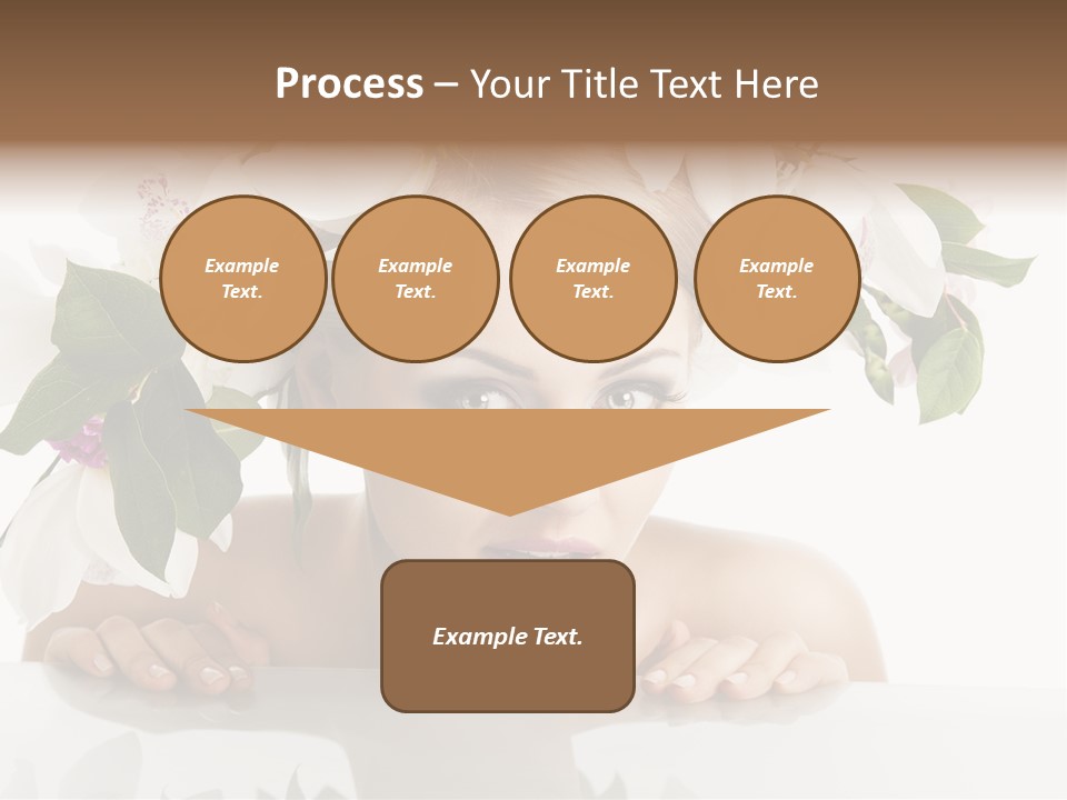 Makeup Cosmetics Woman PowerPoint Template