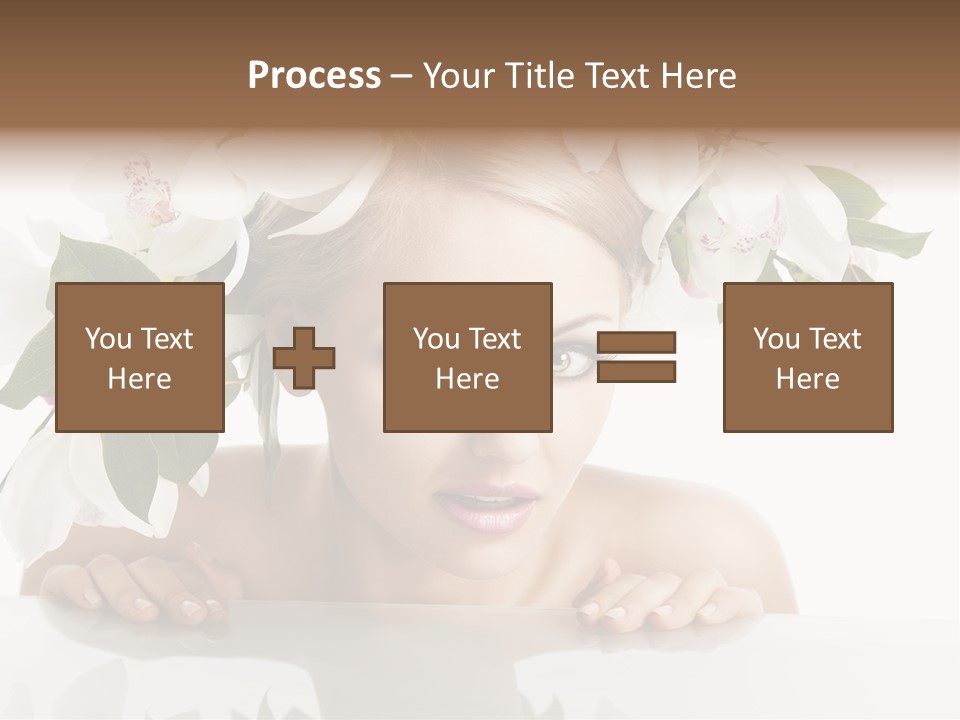 Makeup Cosmetics Woman PowerPoint Template