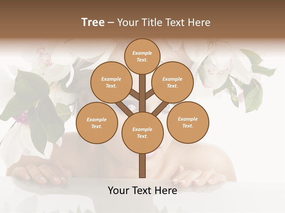 Makeup Cosmetics Woman PowerPoint Template