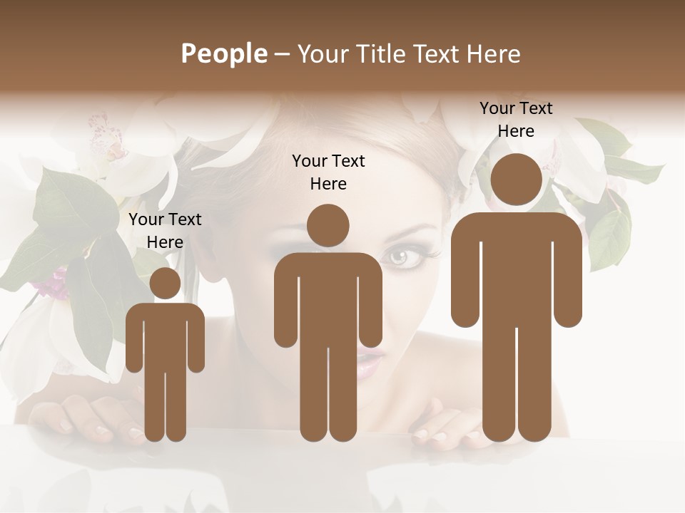 Makeup Cosmetics Woman PowerPoint Template