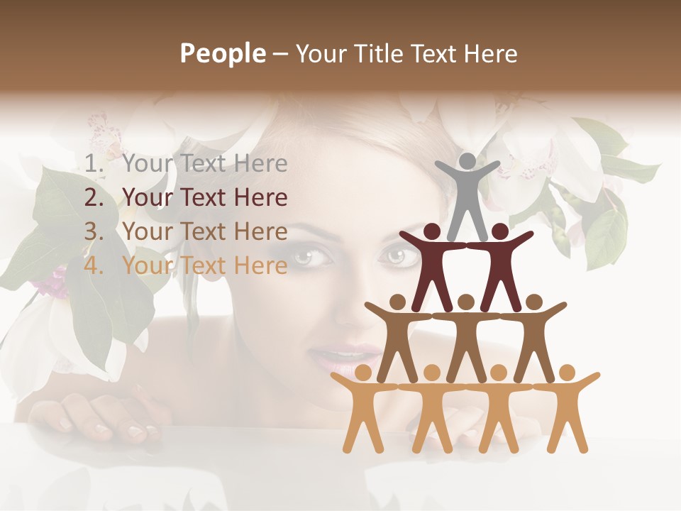 Makeup Cosmetics Woman PowerPoint Template