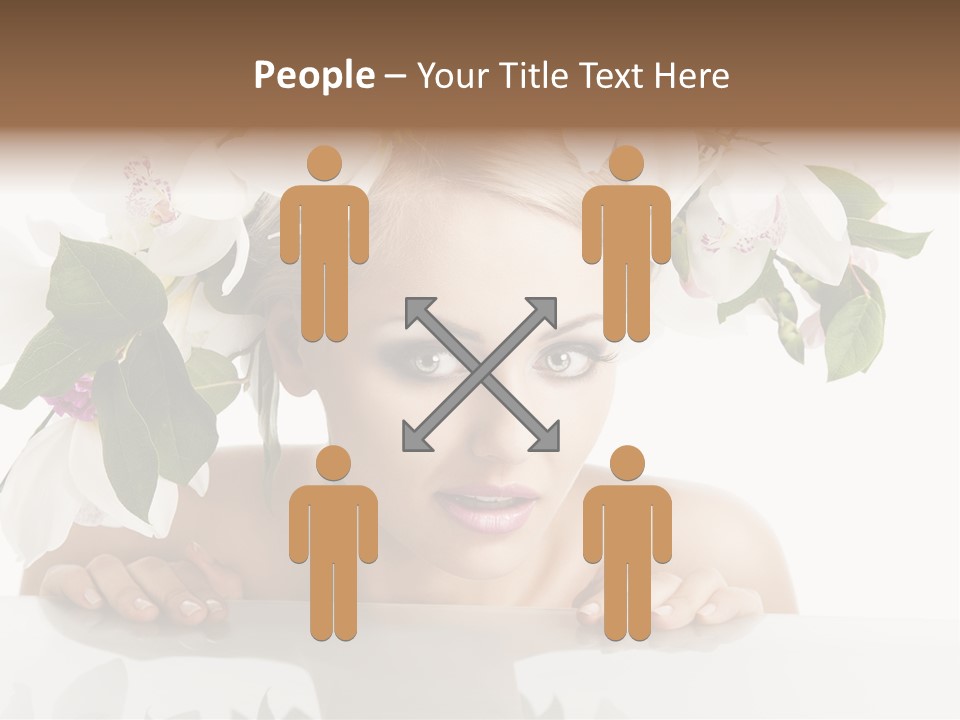 Makeup Cosmetics Woman PowerPoint Template