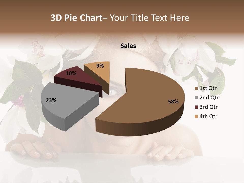 Makeup Cosmetics Woman PowerPoint Template