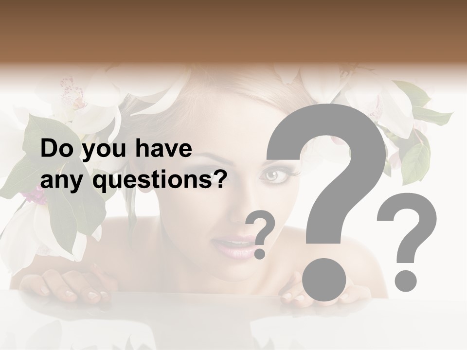 Makeup Cosmetics Woman PowerPoint Template