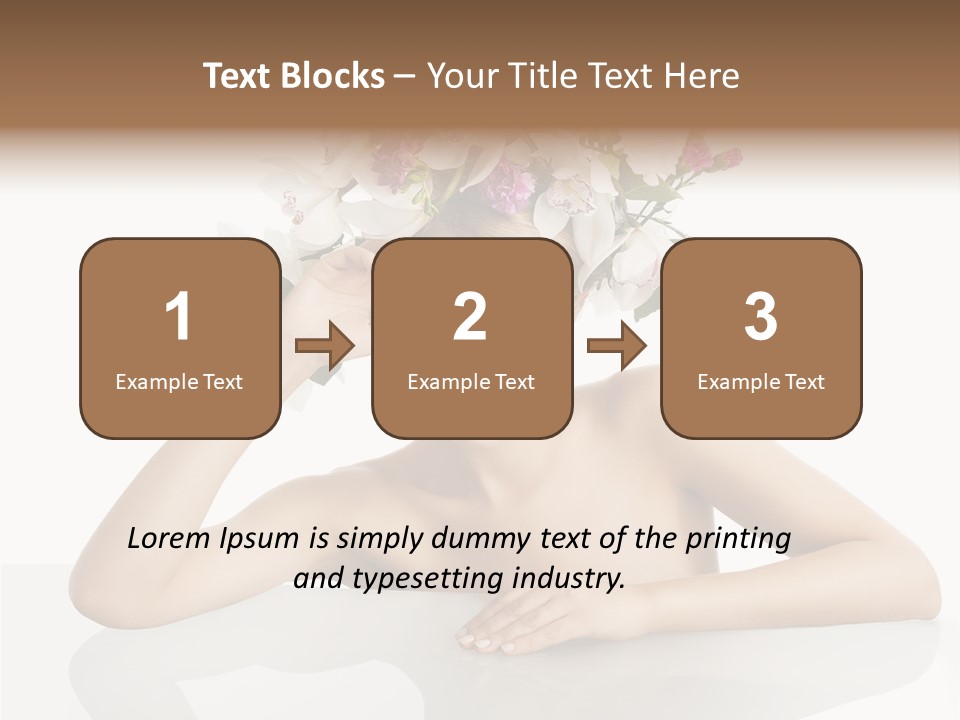 Green Attractive Face PowerPoint Template