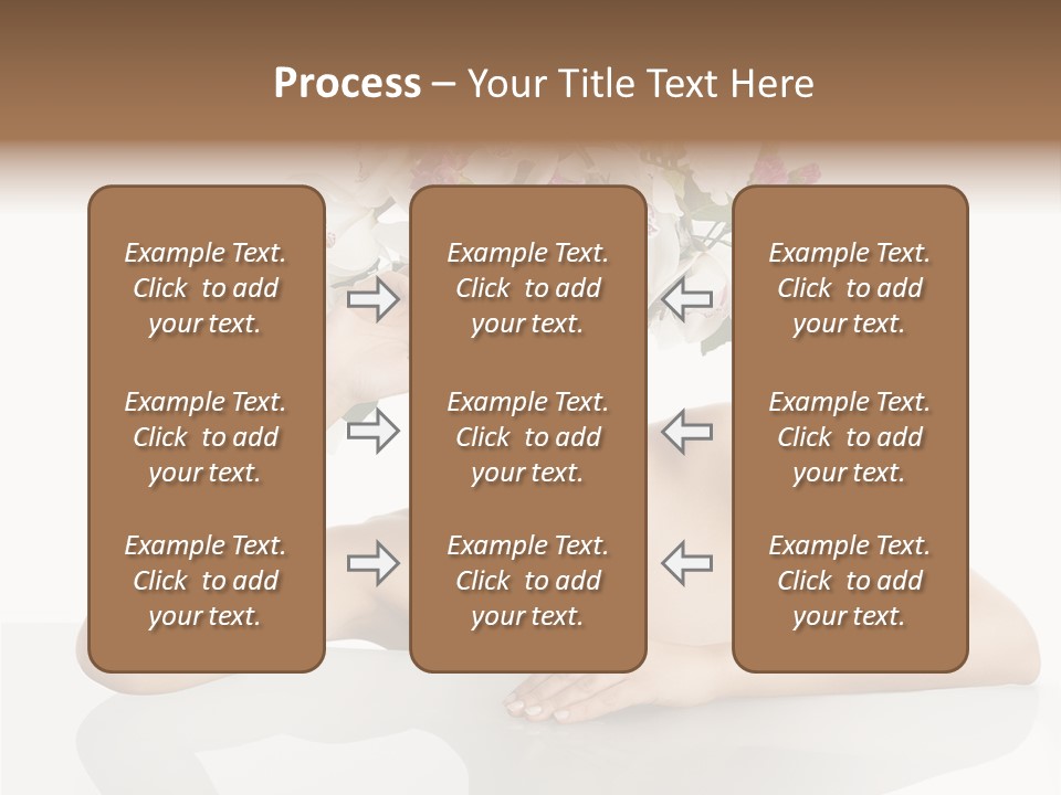 Green Attractive Face PowerPoint Template