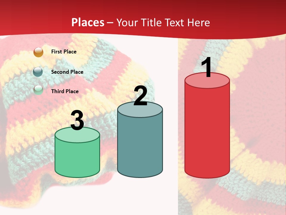 Wool Rastafari Symbol PowerPoint Template