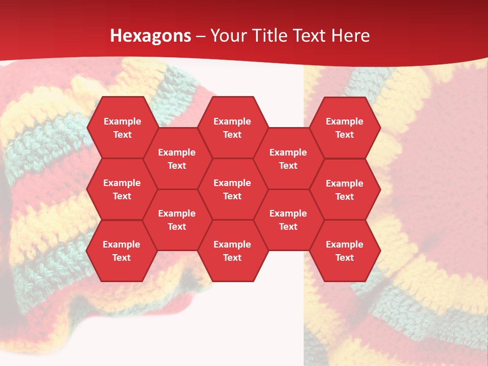 Wool Rastafari Symbol PowerPoint Template