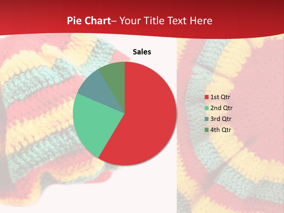 Wool Rastafari Symbol PowerPoint Template