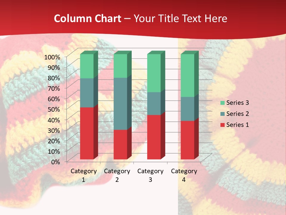 Wool Rastafari Symbol PowerPoint Template