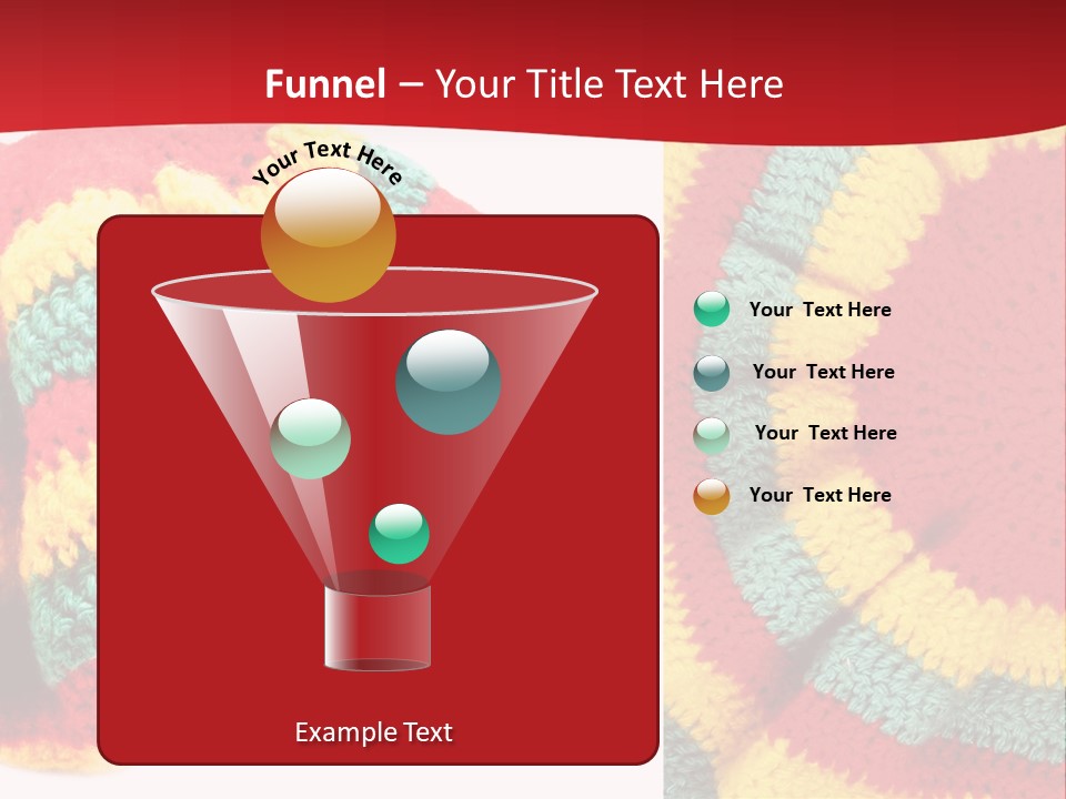 Wool Rastafari Symbol PowerPoint Template
