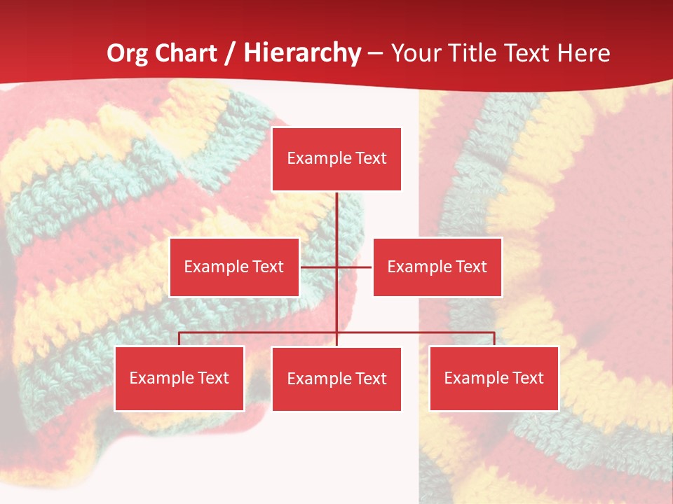 Wool Rastafari Symbol PowerPoint Template