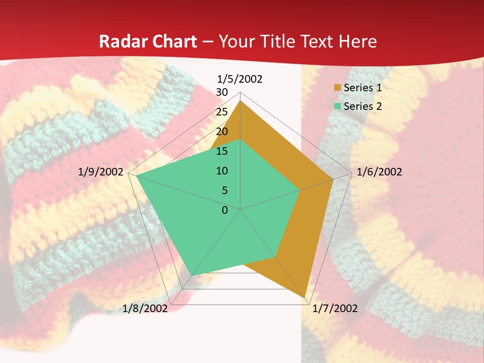 Wool Rastafari Symbol PowerPoint Template