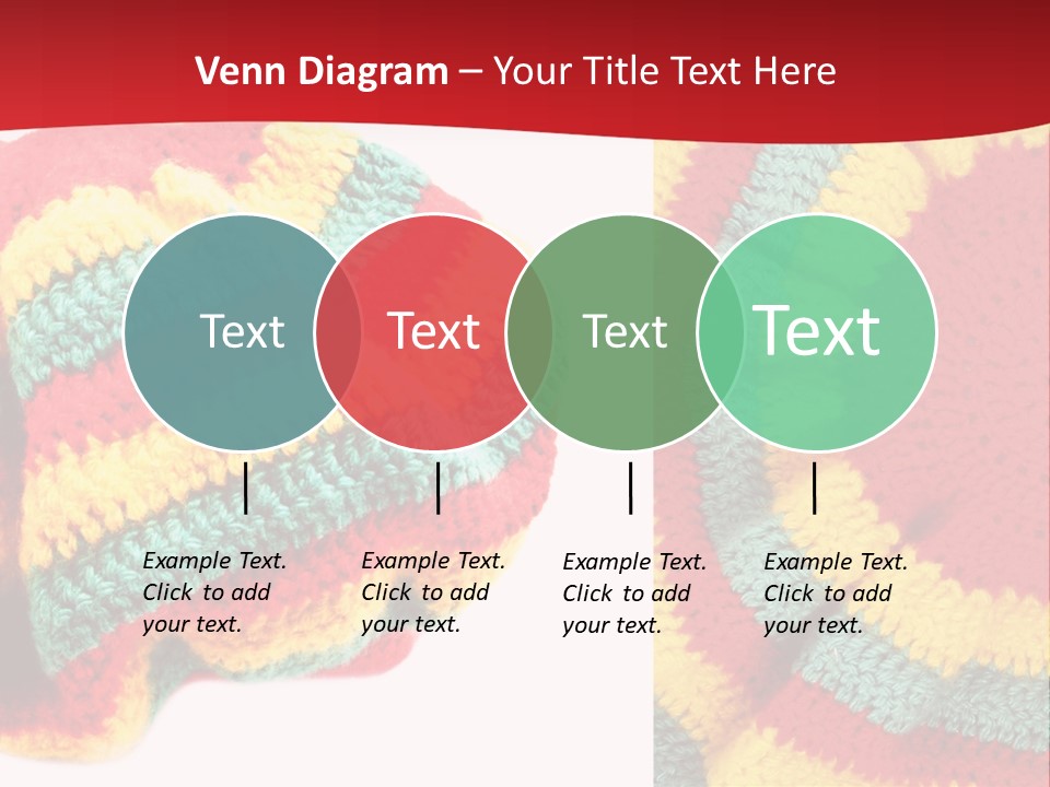 Wool Rastafari Symbol PowerPoint Template