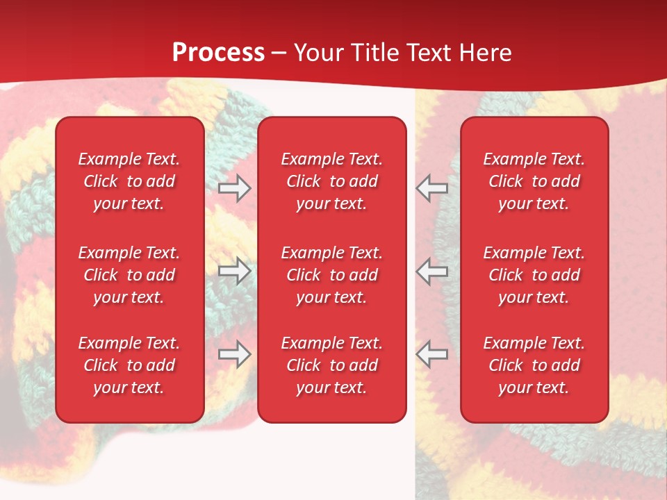 Wool Rastafari Symbol PowerPoint Template