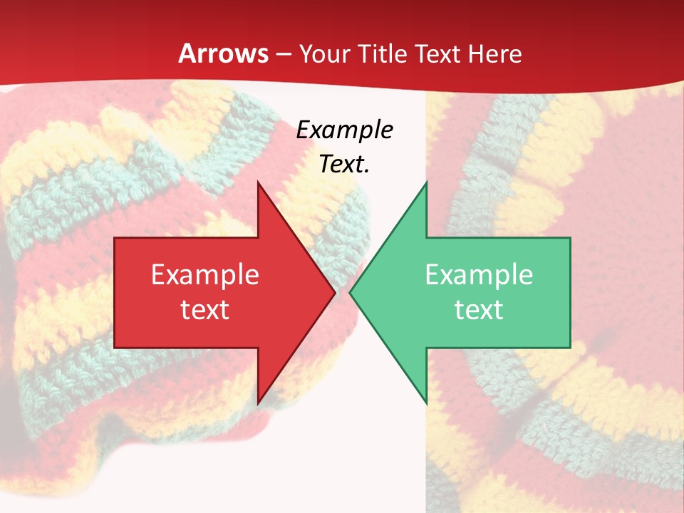 Wool Rastafari Symbol PowerPoint Template