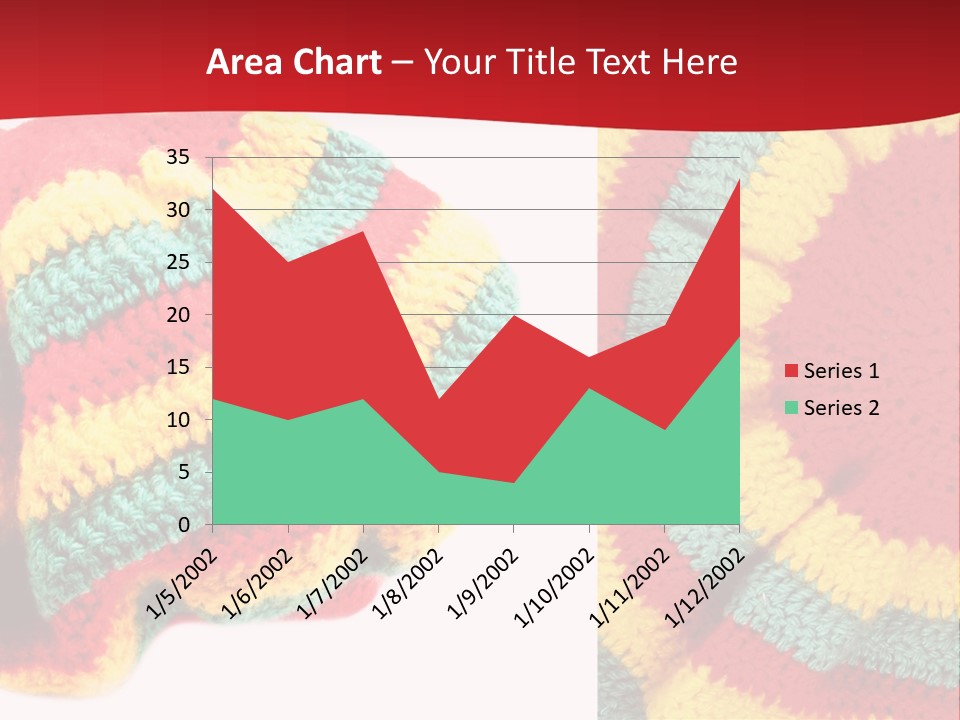 Wool Rastafari Symbol PowerPoint Template