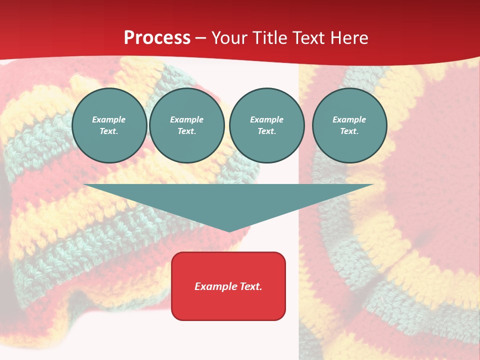 Wool Rastafari Symbol PowerPoint Template