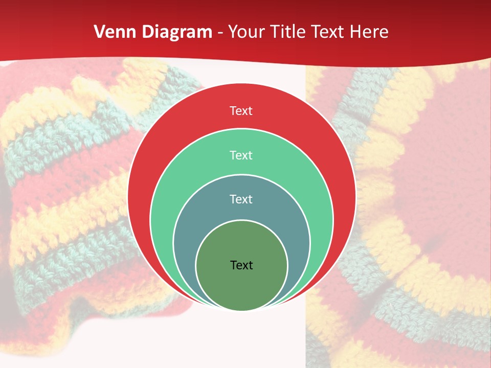Wool Rastafari Symbol PowerPoint Template