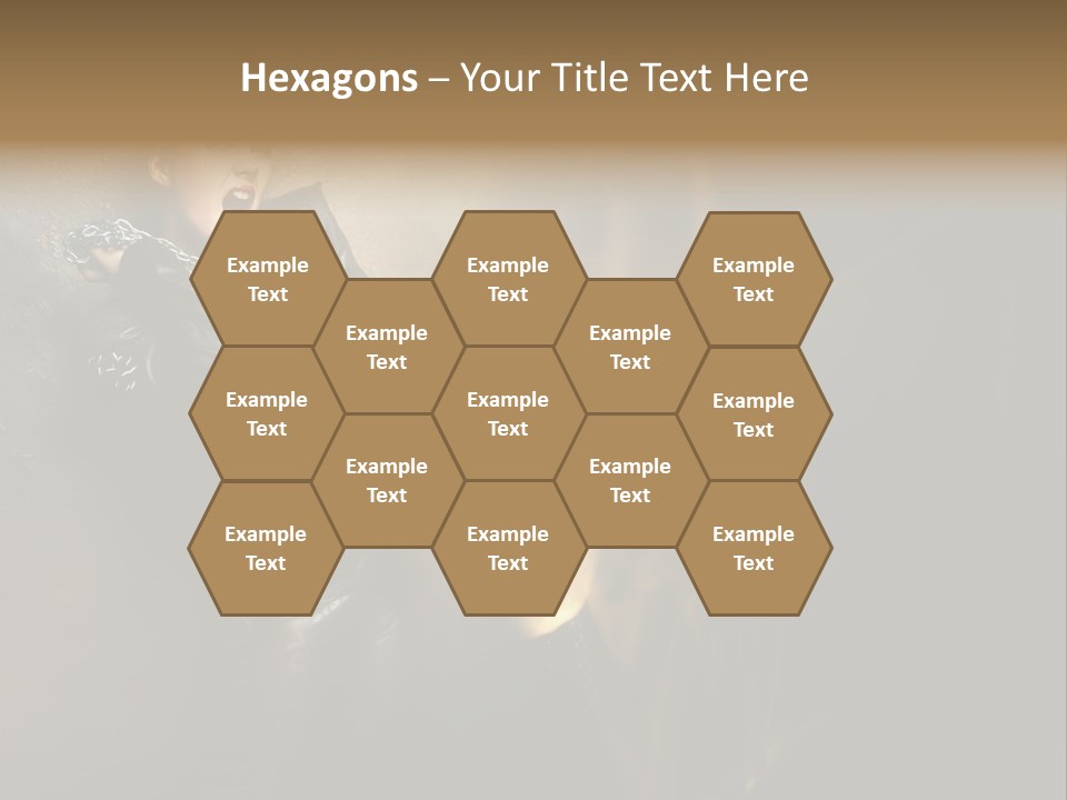 Makeup Biker Skin PowerPoint Template