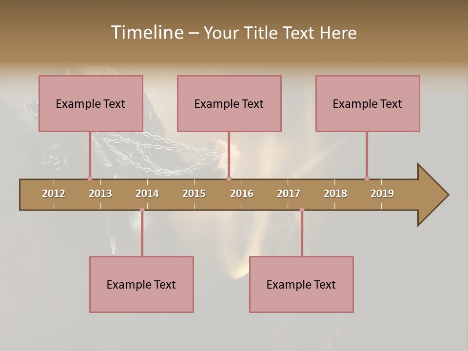 Makeup Biker Skin PowerPoint Template