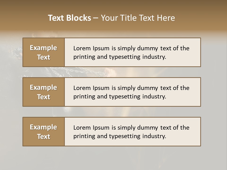 Makeup Biker Skin PowerPoint Template