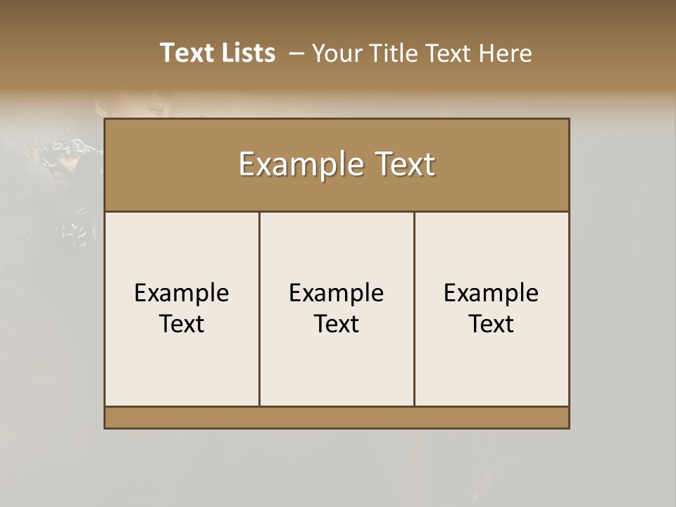 Makeup Biker Skin PowerPoint Template