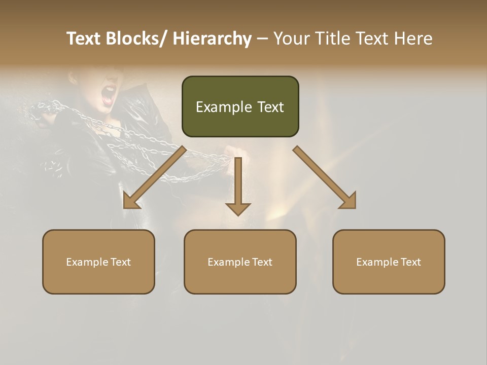 Makeup Biker Skin PowerPoint Template