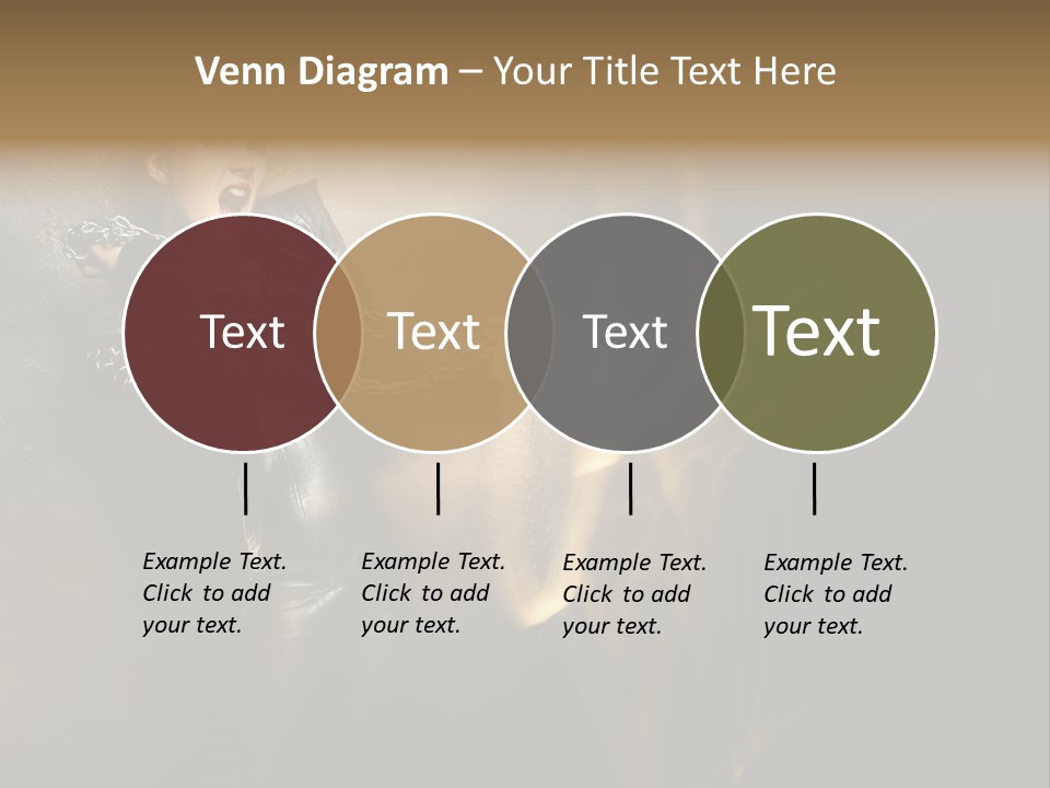 Makeup Biker Skin PowerPoint Template