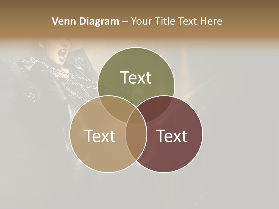 Makeup Biker Skin PowerPoint Template