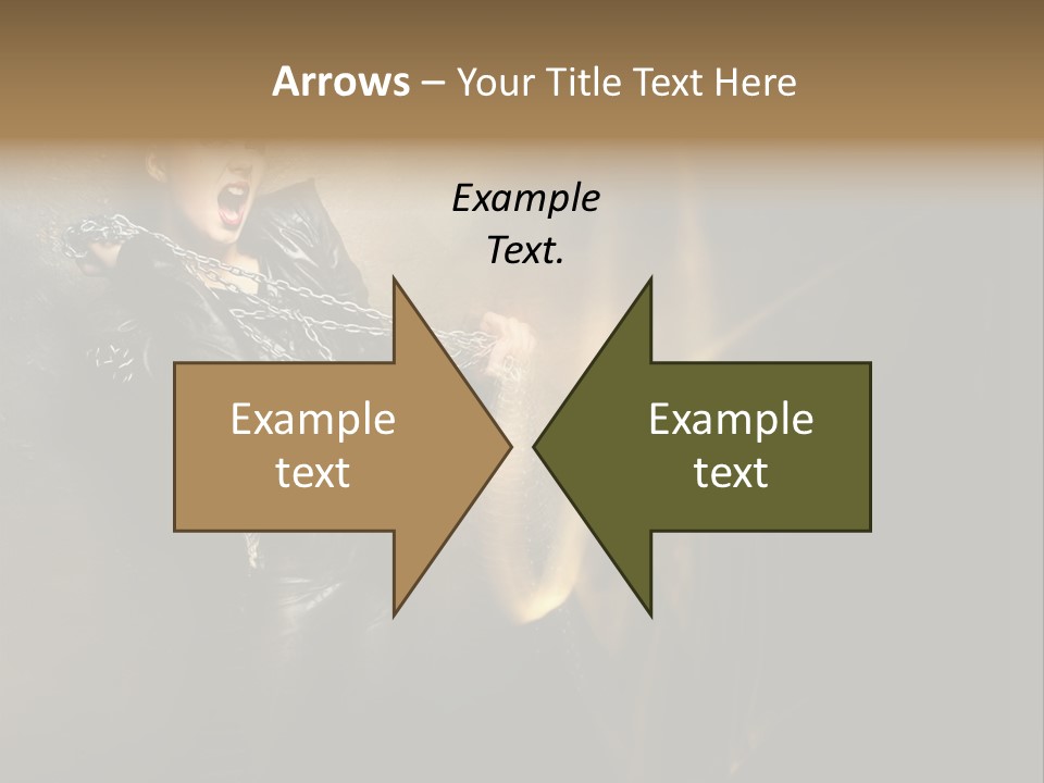 Makeup Biker Skin PowerPoint Template