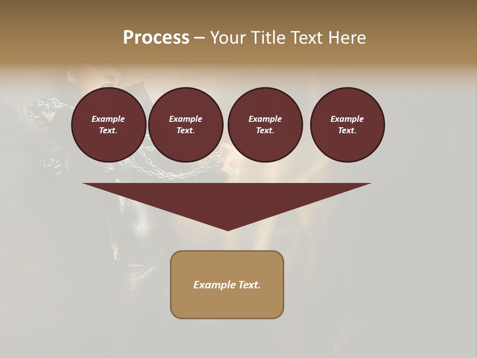 Makeup Biker Skin PowerPoint Template